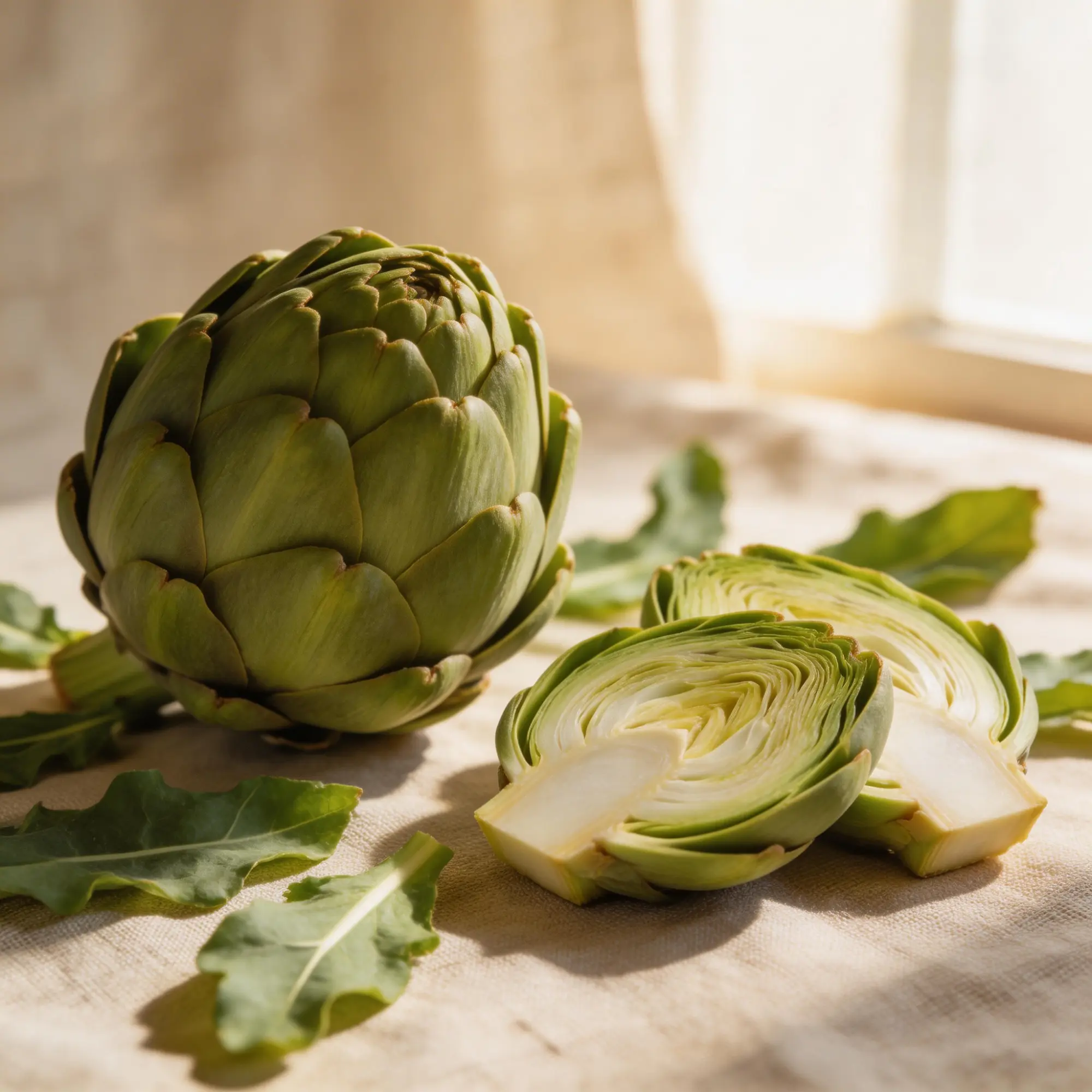 Artichoke Extract leaves and capsules