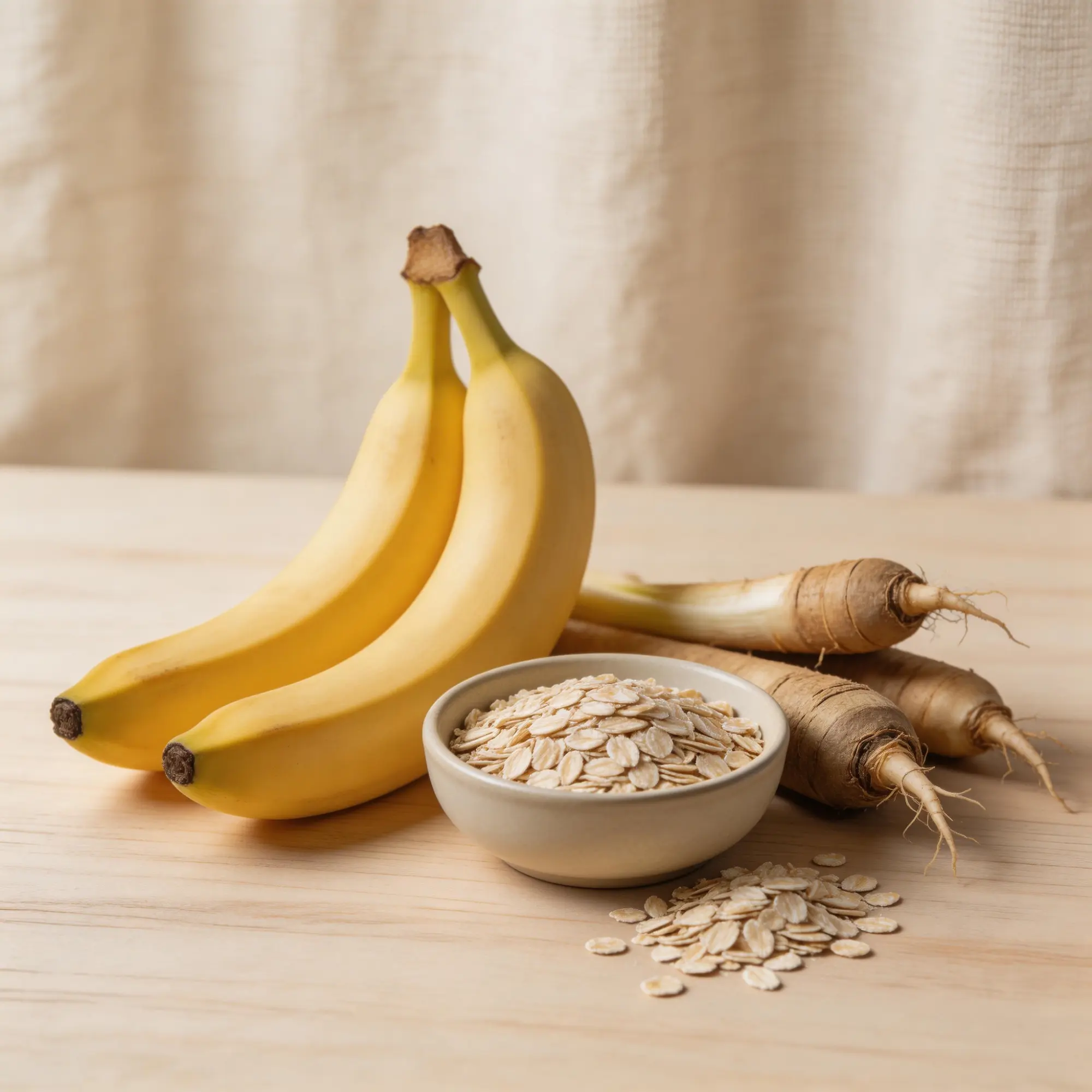 Prebiotic-rich foods like onions, garlic, chicory root and supplement powders