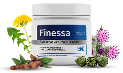 Finessa Gut-Liver Axis Health Powder Jar