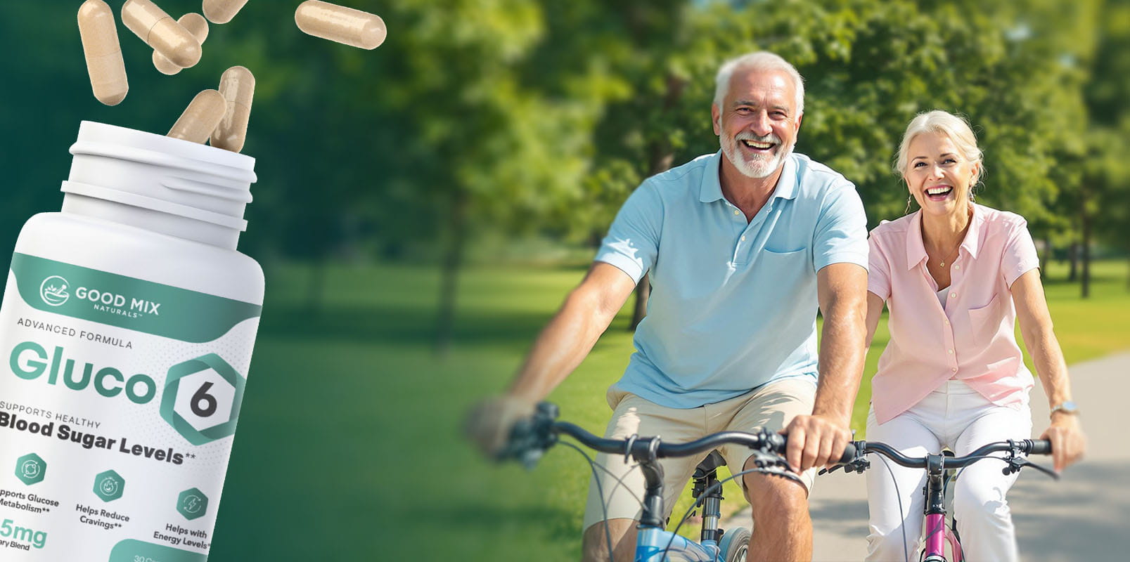 Gluco6 Single Bottle with Label