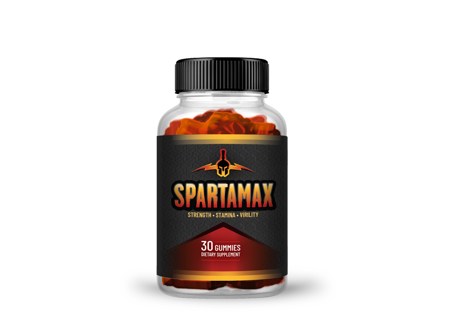 Spartamax Virility Gummies Bottle & Gummies